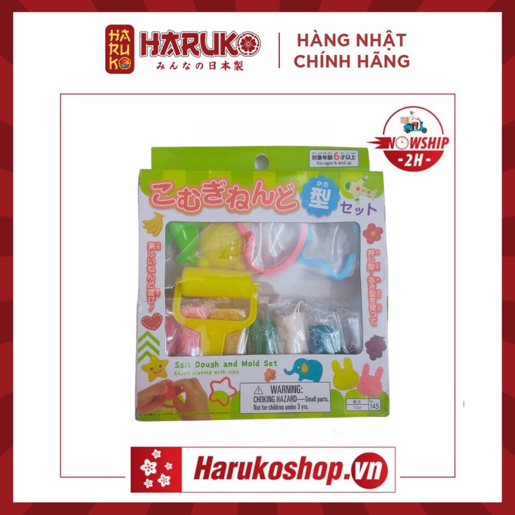 Đất Nặn Nhật Bản Cho Bé Từ 3 Tuổi (Có Khuôn Nặn)