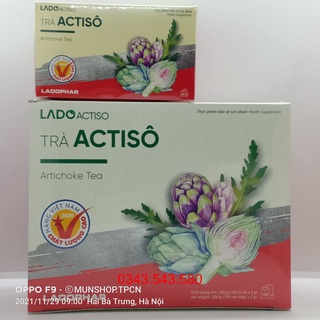 Trà ACTISÔ Ladophar • Mát gan,thông mật, lợi tiểu