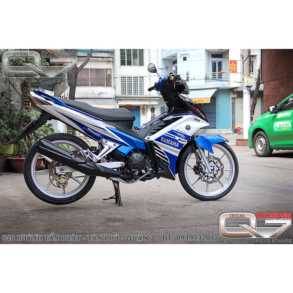 TEM RỜI EXCITER 2011 XANH TRẮNG