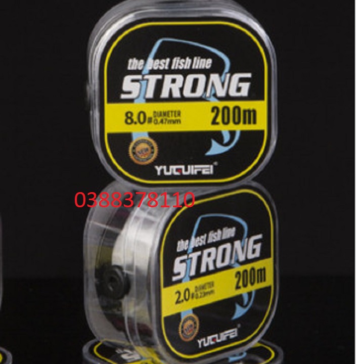 Dây Cước Nhật Strong 200m Tàng Hình Siêu Bền Cao Cấp