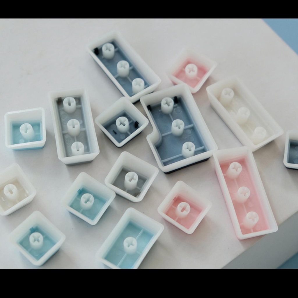 Bộ Phím Rời PBT Pudding 108 Phím Cho Máy Tính