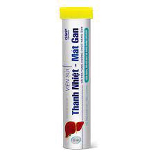 Viên sủi thanh nhiệt mát gan tuýp 20 viên