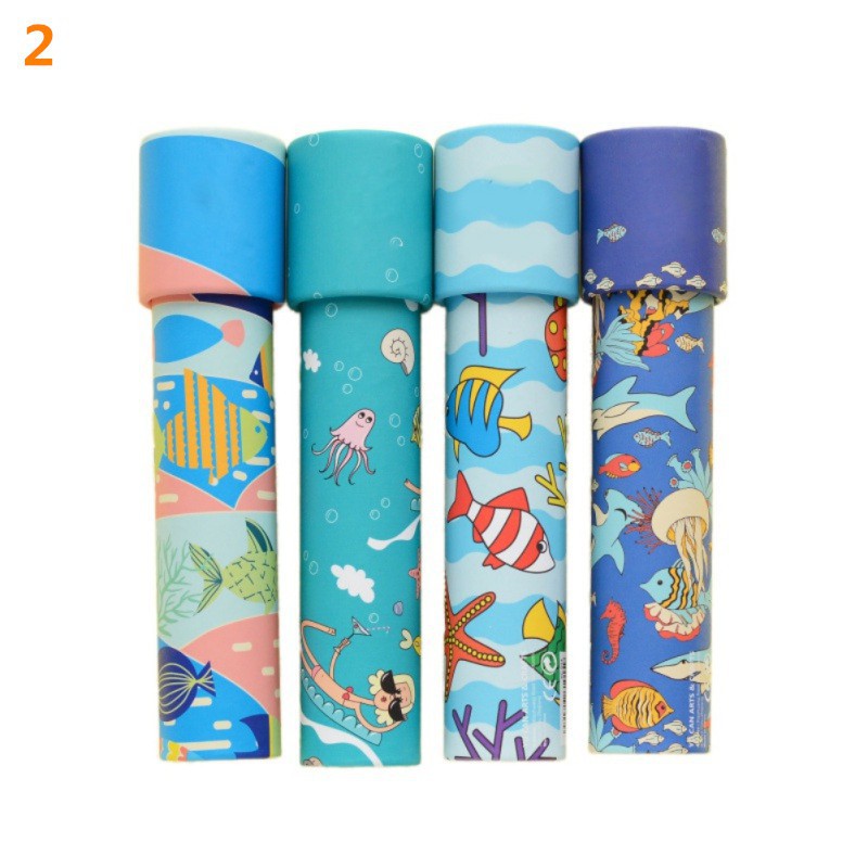 Kính vạn hoa đồ chơi phối họa tiết hoạt hình dễ thương dành cho các bé