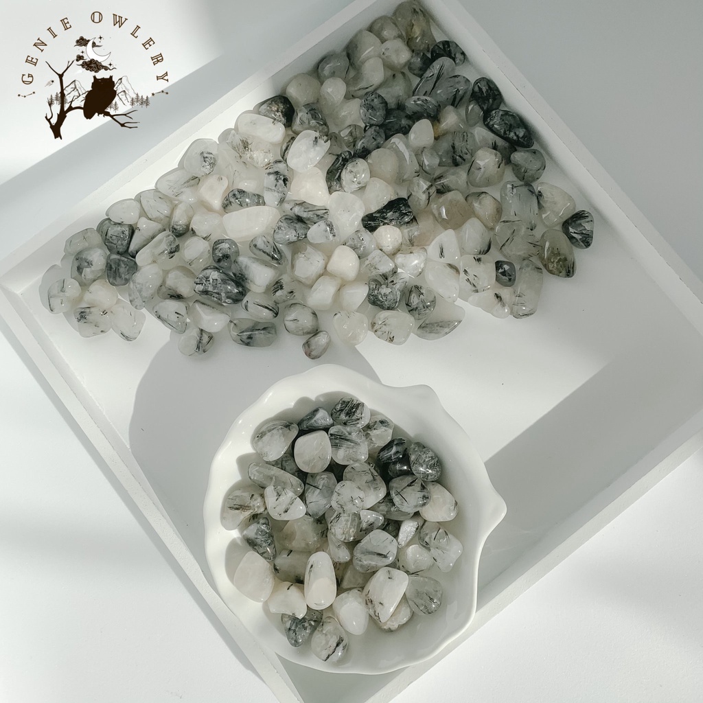 Hũ đá thanh tẩy tarot, thiền định - crystal mini jar - Tarotbygenie
