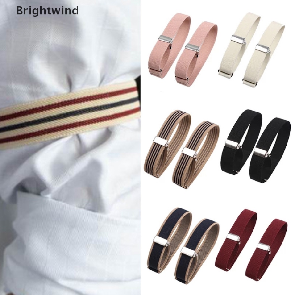 [Brightwind] Elastic Armband Shirt Sleeve Holder Women Men Fashion Adjustable Arm Cuffs Bands Hot Sell