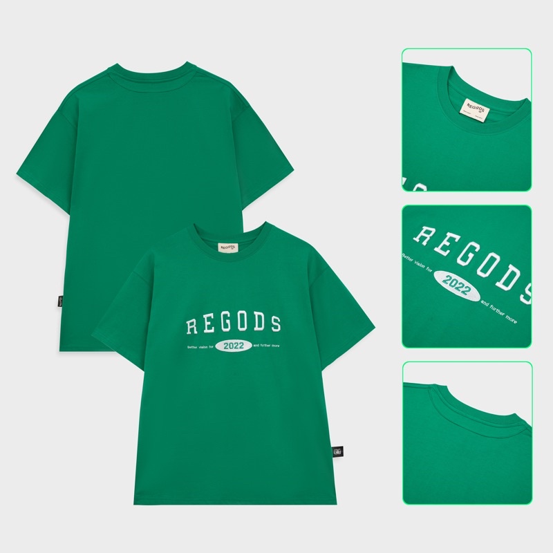 Áo Thun Thêu Oldschool Regods Unisex Form Rộng ( TEE OLDSCHOOL ) | WebRaoVat - webraovat.net.vn