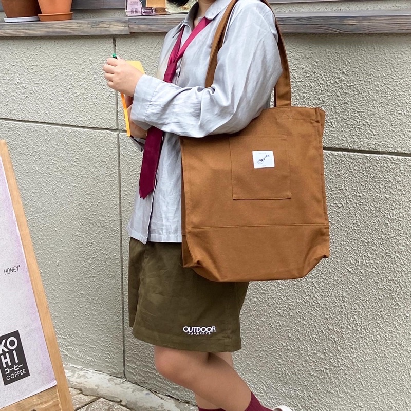 TÚI TOTE SPOOON BOX BAG - TÚI HỘP VẢI CANVAS SPOOON