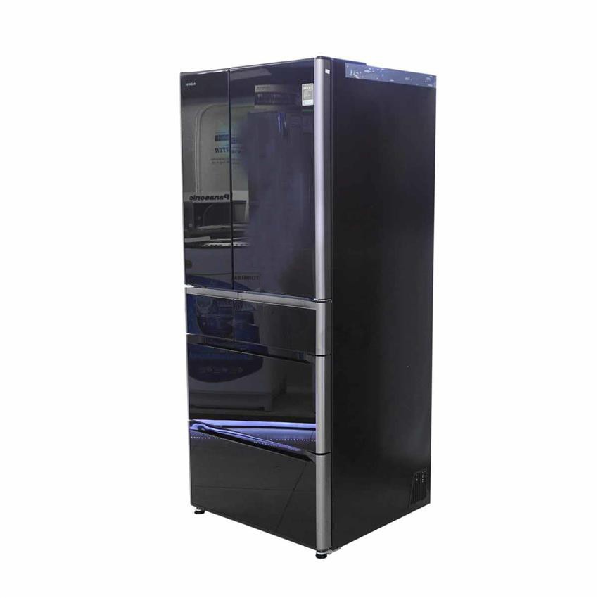 Tủ lạnh Hitachi Inverter 657 lít R-G620GV-XK - Làm đá tự động, Mặt kính, Xuất xứ Nhật Bản, giao hàng miễn phí HCM