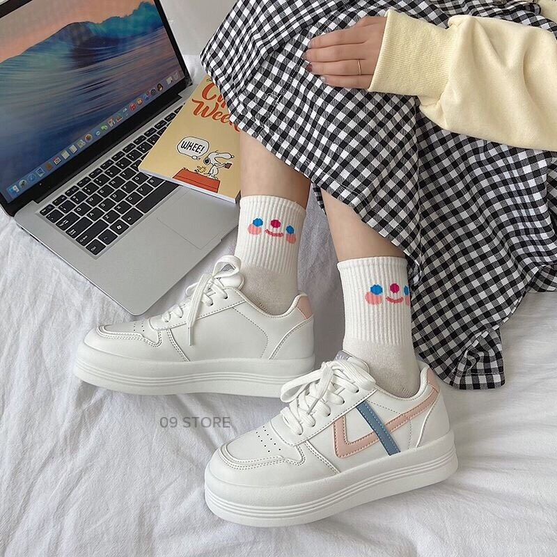 [ ORDER ] Giày thể thao sneakers ari trắng logo fade out độc đáo | BigBuy360 - bigbuy360.vn