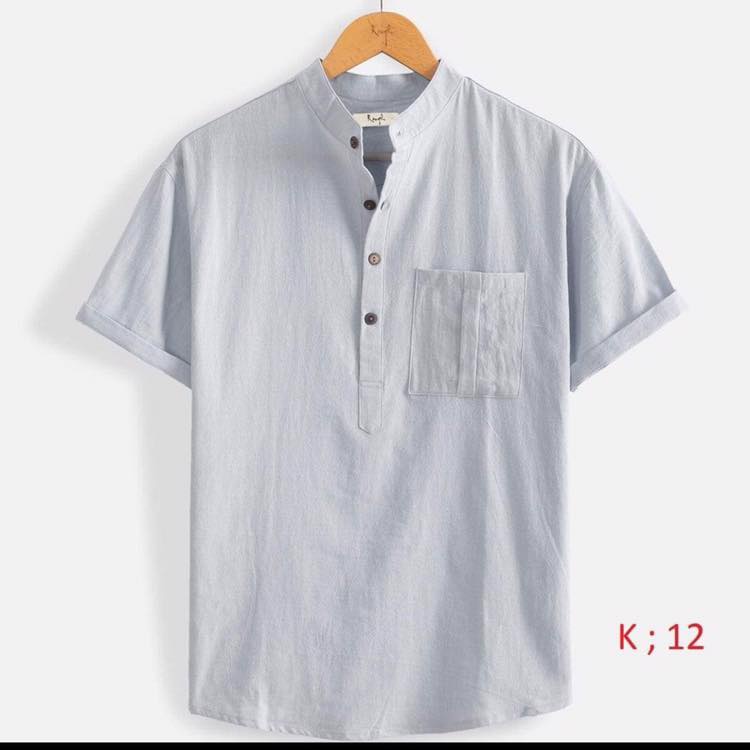 Áo đũi nam có túi ngực có sỉ