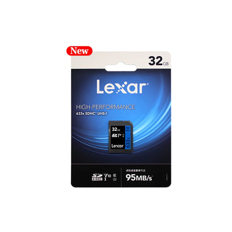 Thẻ nhớ Máy Ảnh SDXC Lexar Professional 32GB / 64GB / 128GB 633x UHS-I U3 4K V30 95MB/s (Xanh)