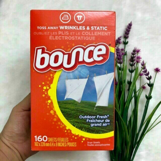 Giấy thơm Bounce của Mỹ - Giúp làm thơm quần áo