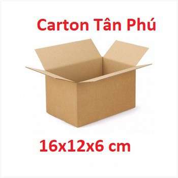 16x12x6 - 1 Hộp carton 3 lớp nhỏ ♥️ FREESHIP ♥️ XẢ KHO