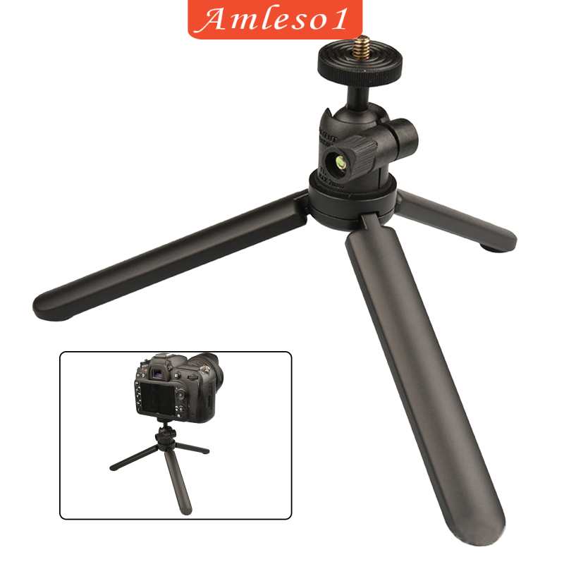 [AMLESO1]Tabletop Mini Tripod Rotatable Phone Camera Stand Holder Selfies Sticks Rack