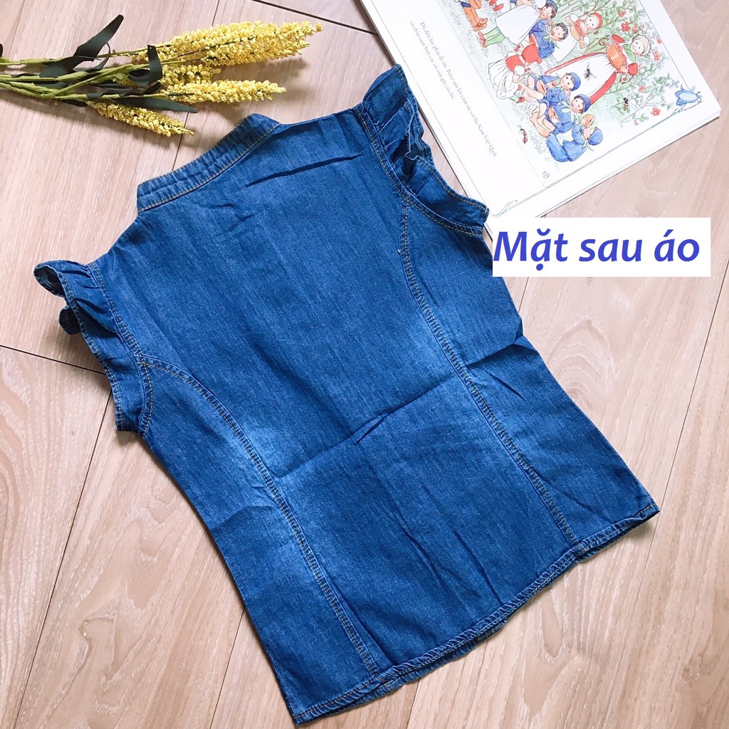 Áo Jean Cho Bé Gái Old Navy Denim Jean Giấy Xịn