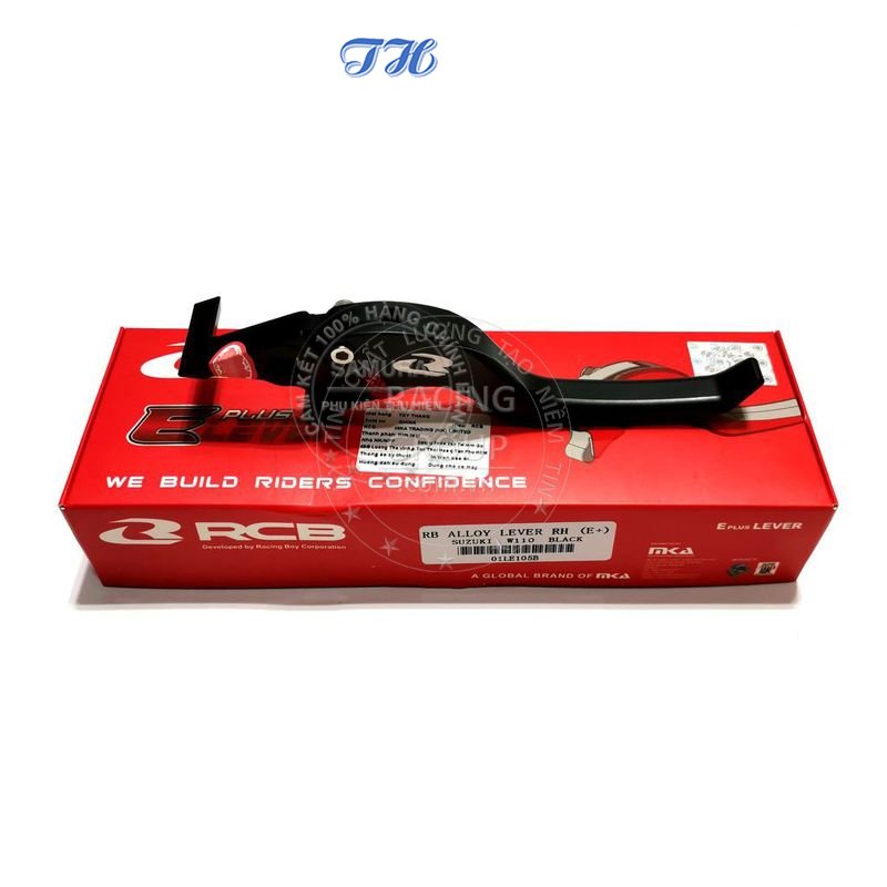 Tay thắng đĩa RCB W110 cho xe Wave, Dream, Sirius, Jupiter,.. nhôm cao cấp nguyên khối chính hãng racing boy