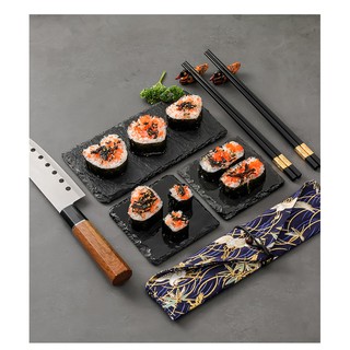 Bộ dụng cụ làm sushi cơm cuộn 10 món, dụng cụ làm bánh