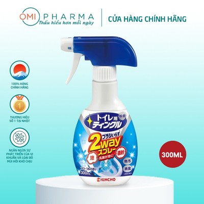 Nước Tẩy Rửa Bồn Cầu Với Vòi Xịt Đa Năng Kincho 300ml