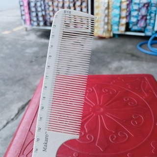 Lược nhiệt cắt tóc Makaro B17 VÀ B18 chuyên nghiệp, hớt tóc nam nữ salon barber, loại bản to chia vạch sẵn