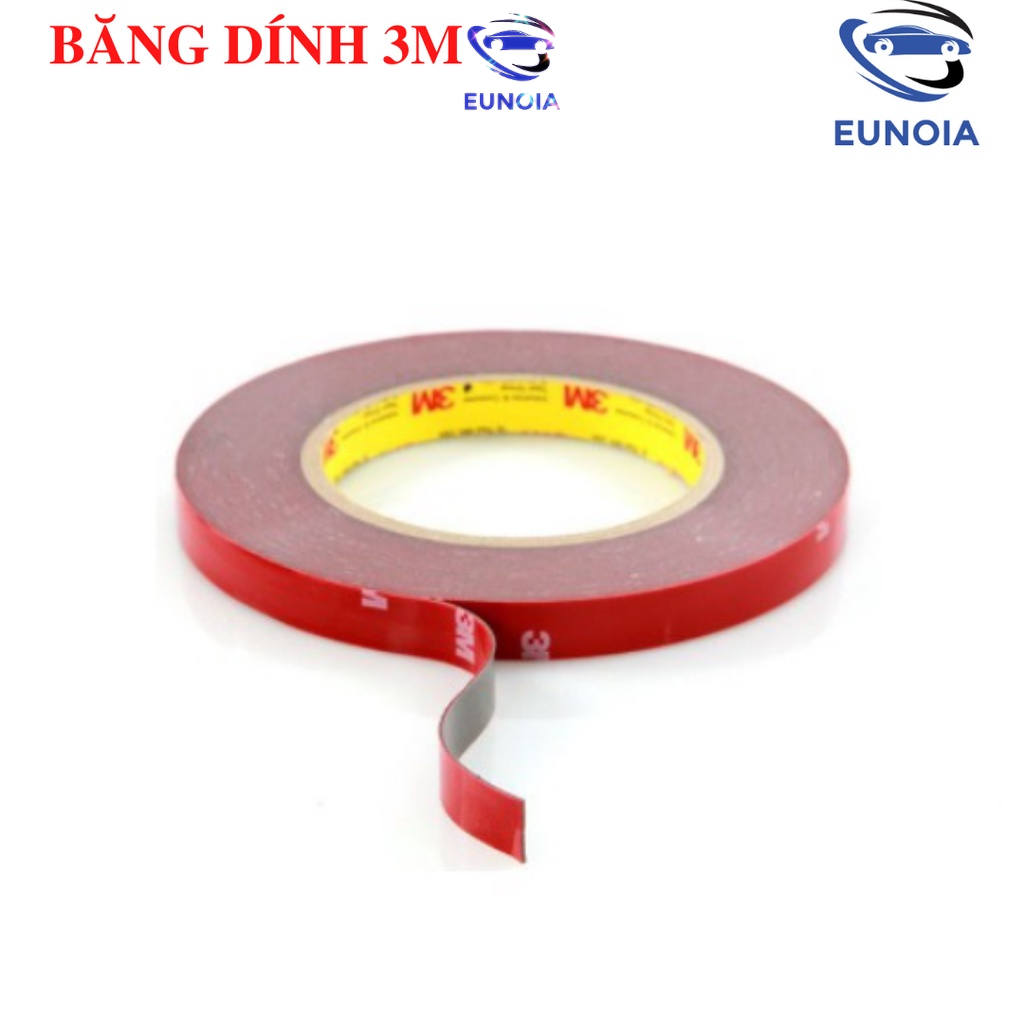 Cuộn băng dính đục và trong dài 3 mét chính hãng 3M  - băng keo 3m