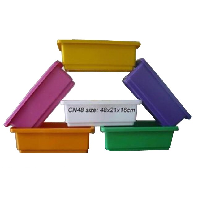 Combo 5 chậu trồng rau, hoa cây cảnh 48x20x16cm