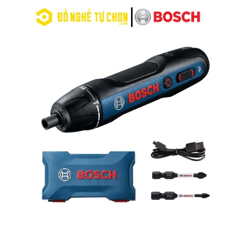 Máy vặn vít mini Bosch GO Gen 2 (2 mũi vít) dùng pin 12V hàng chính hãng giá rẻ