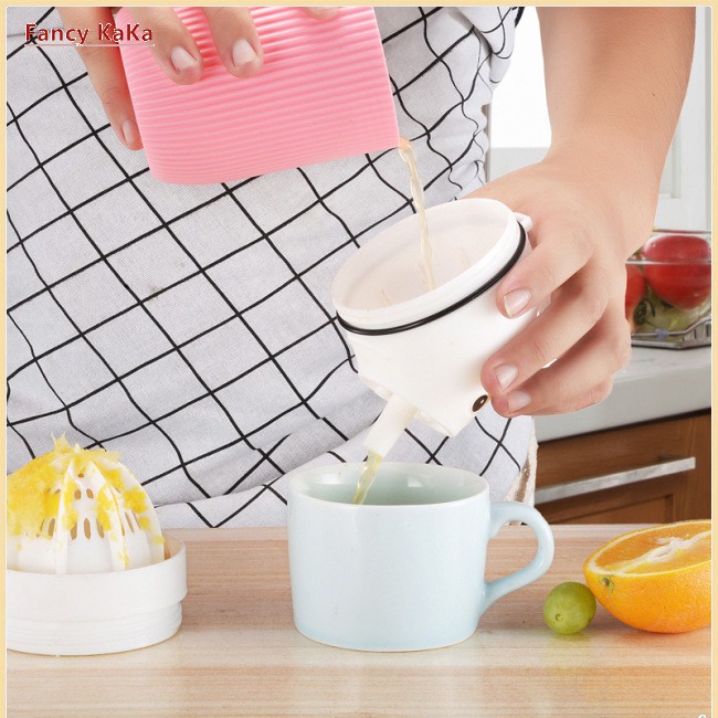 lemon squeezer (Hàng Mới Về) Máy Ép Nước Trái Cây Thủ Công Mini Tiện Dụng