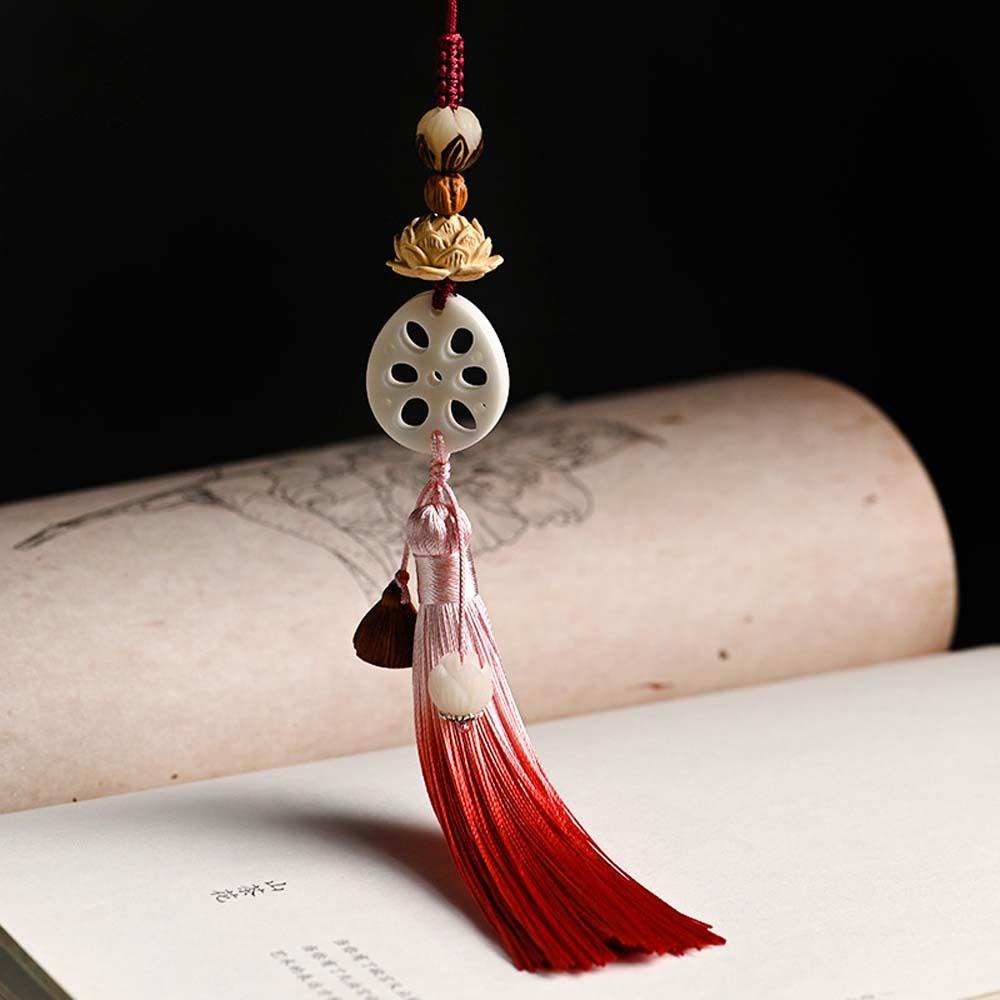 Vanes1 Mo Dao Zu Shi Lan Wangji Phụ Kiện Mặt Dây Chuyền Túi Xách Hóa Trang Hoa Sen Chen Qing Ling