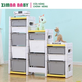 Kệ đựng đồ chơi cho bé Hola 3 Khối Đa Năng 2020