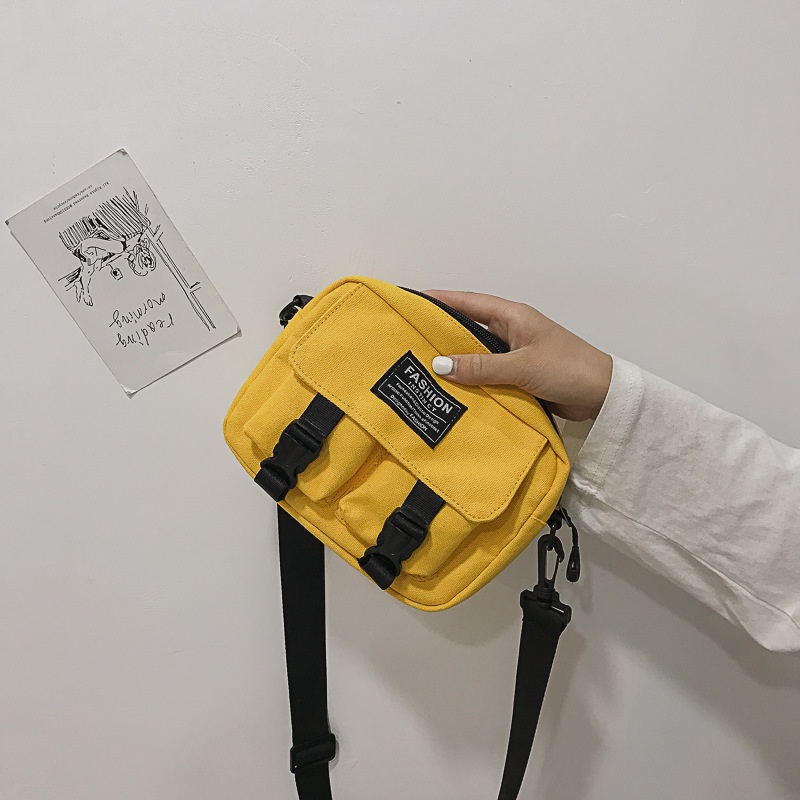 Túi Đeo Chéo Bằng Vải Canvas Thiết Kế Mới Cao Cấp Thời Trang Mùa Hè Dành Cho Nữ