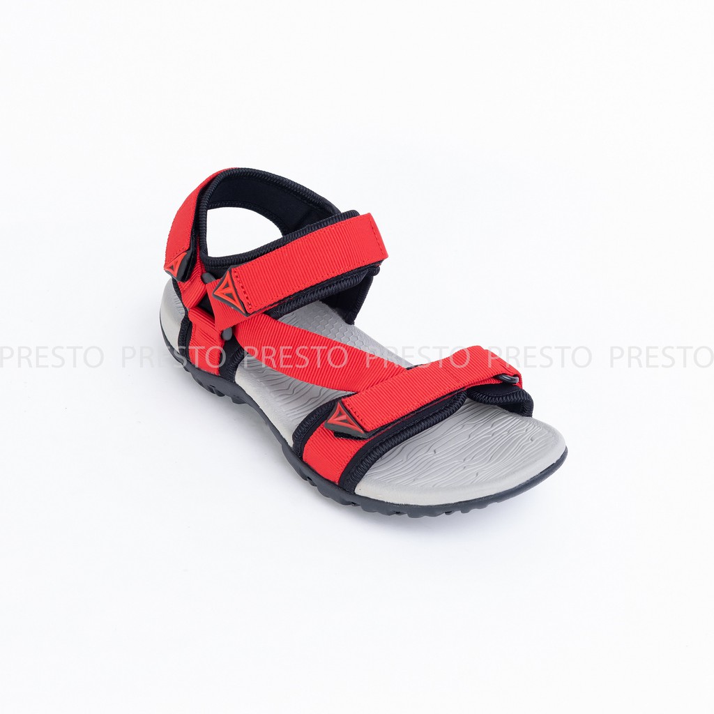 Giày Sandal Nam PRESTO Quai Chéo Thời Trang hàng VNXK (Đỏ) - NQ02