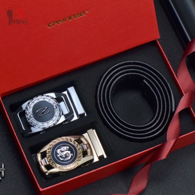 Dây nịt nam thắt lưng nam da thật Cao Cấp