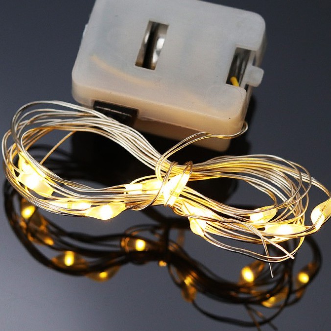 Dây đèn led Fairy Light trang trí, đèn đom đóm nhấp nháy siêu đẹp - GGTeam