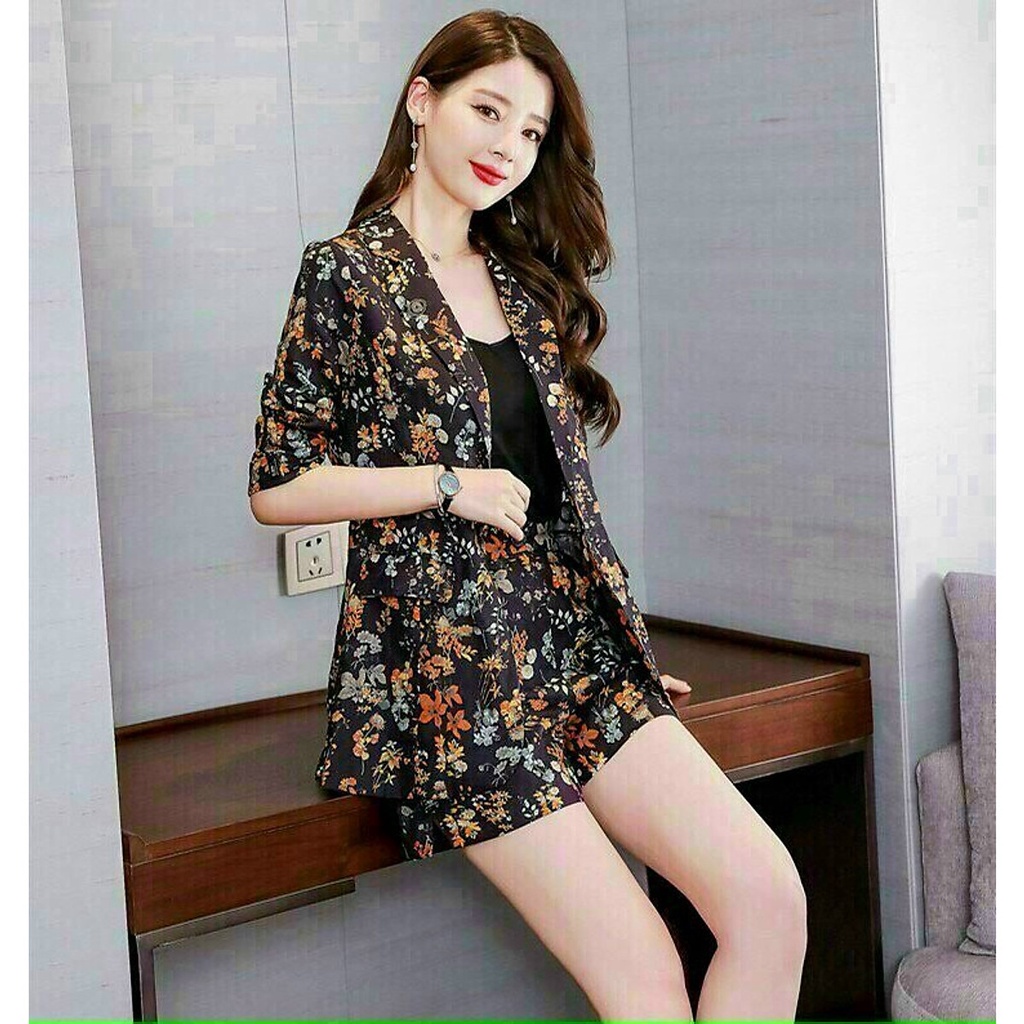SET VEST HOA XINH XẮN