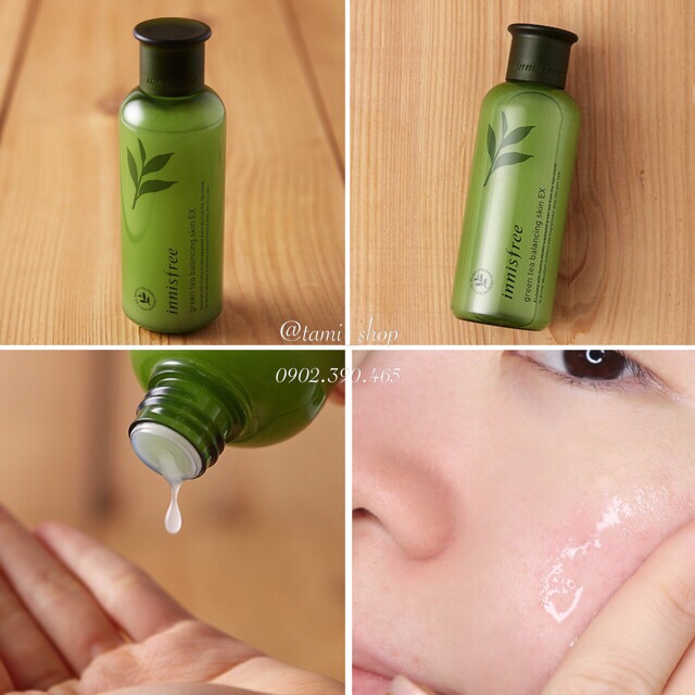 NƯỚC HOA HỒNG INNISFREE GREEN TEA BALANCING SKIN EX 25ml