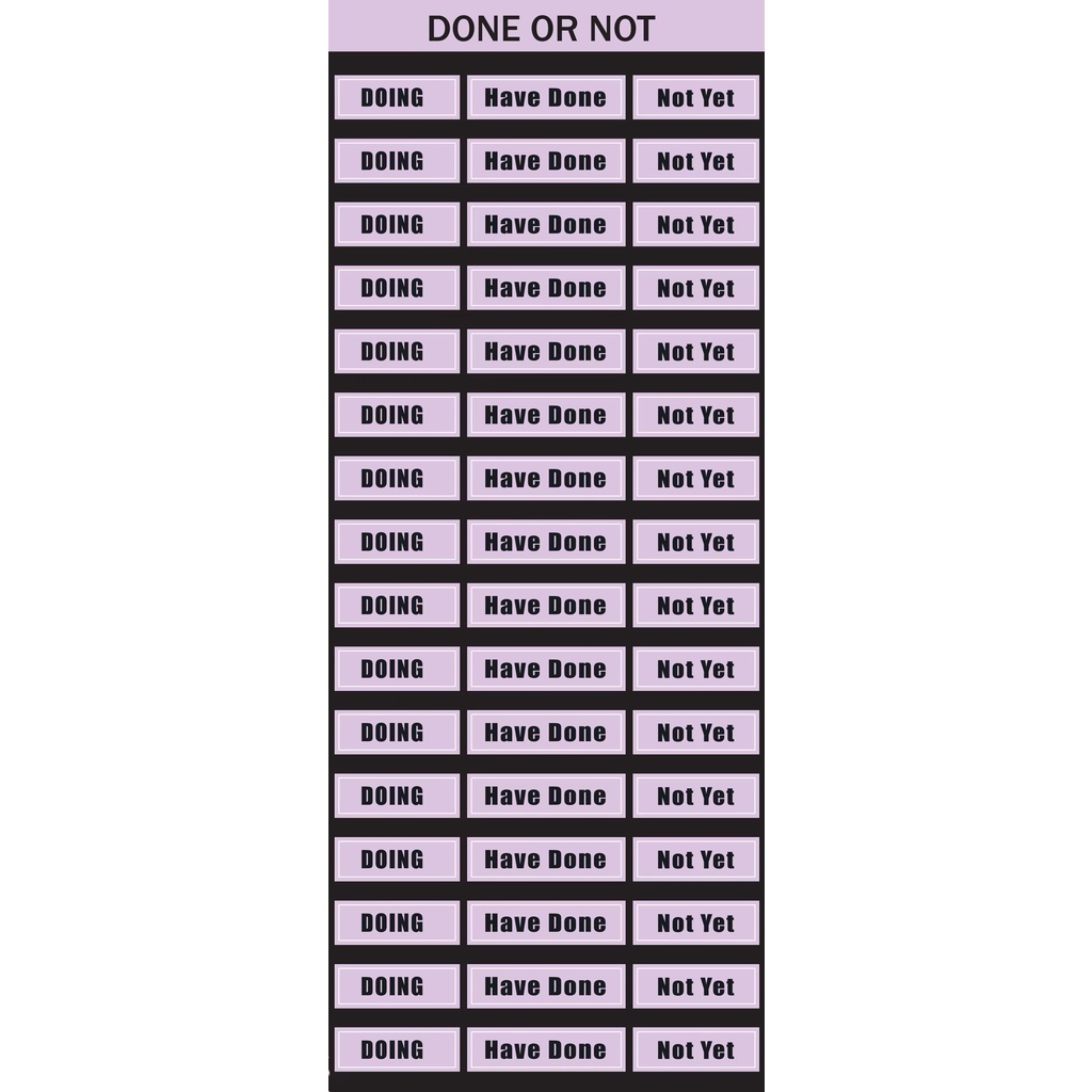 Nhãn Dán Ghi Chú In Chữ Tiếng Anh Độc Đáo Tiện Dụng