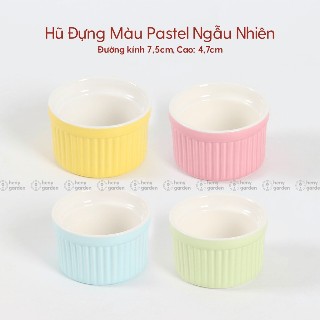 Bộ Kit Làm Nến Thơm Handmade Trang Trí Dễ Thương Tự Chọn Tinh Dầu Thơm Phối Hương Heny Garden