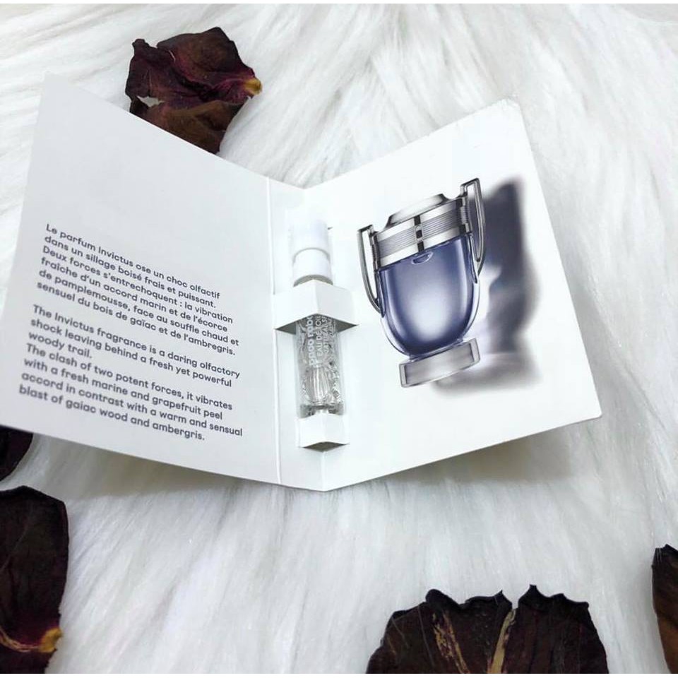 Nước hoa PACO RABANNE Invictus Aqua 1.5ml (Vial)