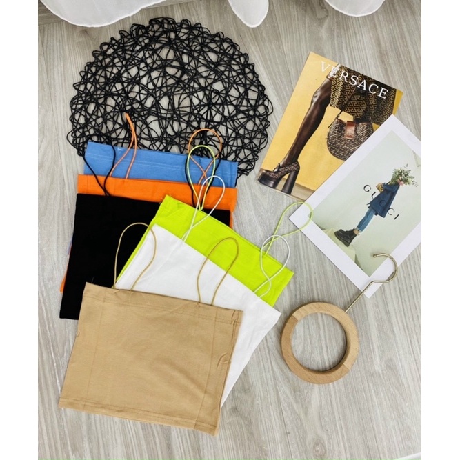 ÁO THUN 2 DÂY SỢI BÚN NHIỀU MÀU HOTTREND MS55661 (i1-5)