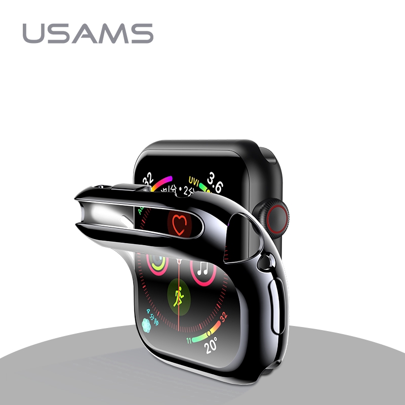 【Apple Watch Case】Ốp mềm bảo vệ mặt đồng hồ thông minh Apple Watch 4/5/6/se 40mm 44mm