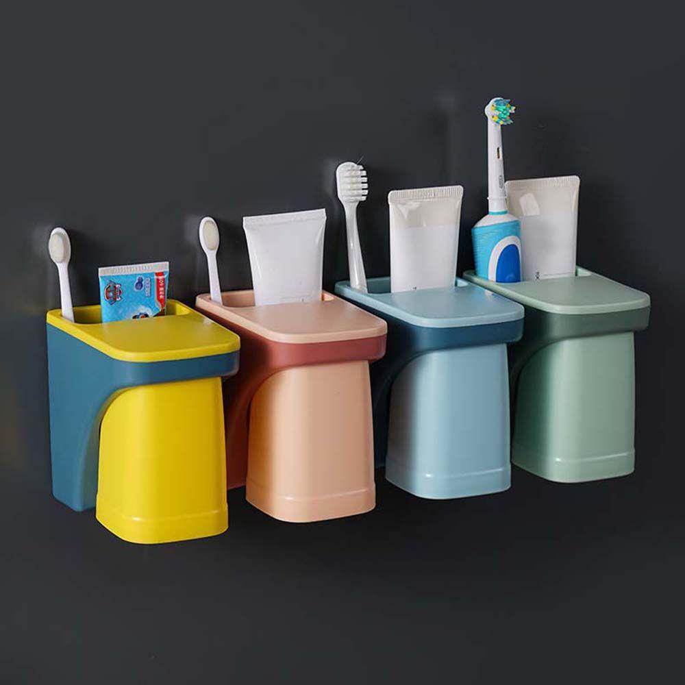 JARRED Giá Đỡ Bàn Chải Đánh Răng / Lược Gắn Tường Nhà Tắm Tiện Lợi