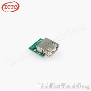 Bộ 2 Chiếc Module USB Chuyển Đổi USB 2.0 (Loại Cái) Sang DIP 4P 2.54