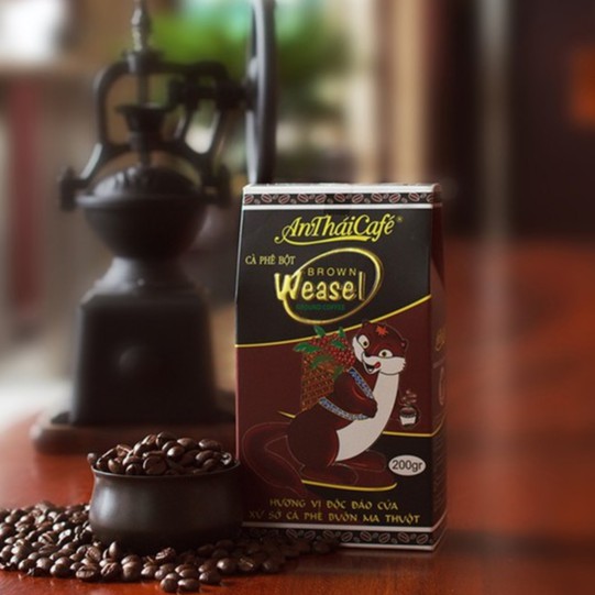 Cà Phê Bột Chồn Nâu Brown Weasel (200g) - AnTháiCafé | BigBuy360 - bigbuy360.vn