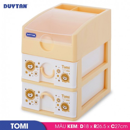 Tủ nhựa Duy Tân Tomi Nhỏ - 3 ngăn - Nhiều màu