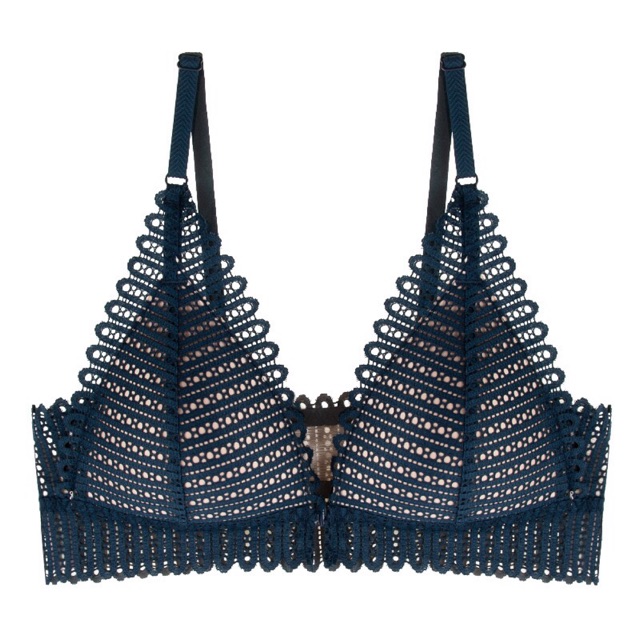 Áo Lót Ren Cài Trước,Siêu Nâng Ngực Kiểu Dáng Thanh Lịch Quyến Rũ 1381