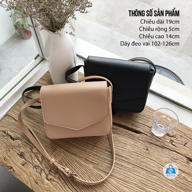 [Mã FASHIONGREEN264 giảm 10% tối đa 30k đơn từ 99k] (NEW) Túi Nữ Da Cao cấp Dáng Bì Thư Hottrend NEVA9136