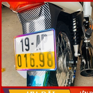 Decal vàng dán biển số,xi nhan oto,xe máy..