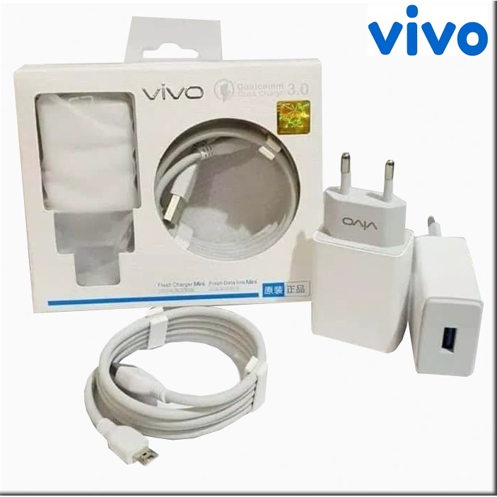 Bộ Sạc Nhanh 100% Chính Hãng Vivo Qualcomm 3.0 Micro Usb