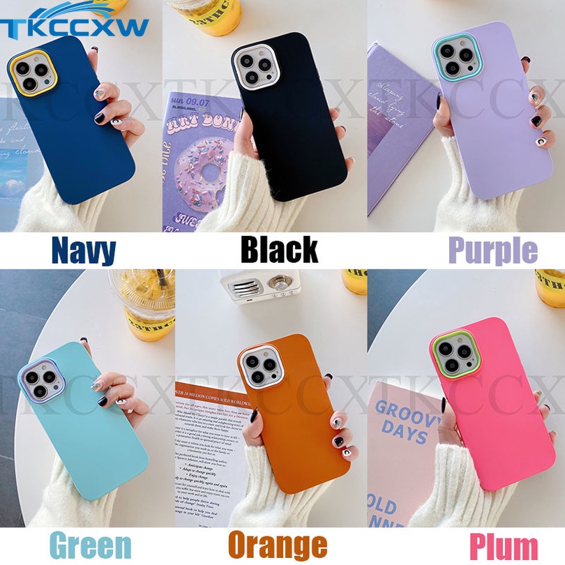 Ốp Điện Thoại Silicon Mềm Chống Sốc Màu Kẹo 3 Trong 1 Cho Xiaomi Mi 11X Pro Redmi K40 Pro+ Poco F3