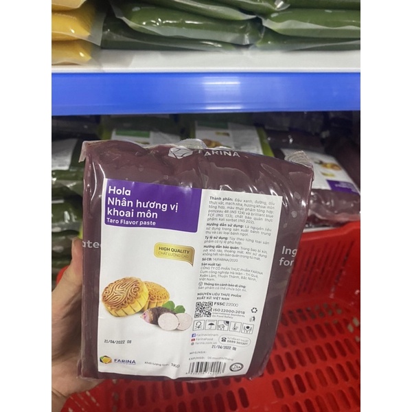 Nhân bánh Trung Thu Farina hola 1kg